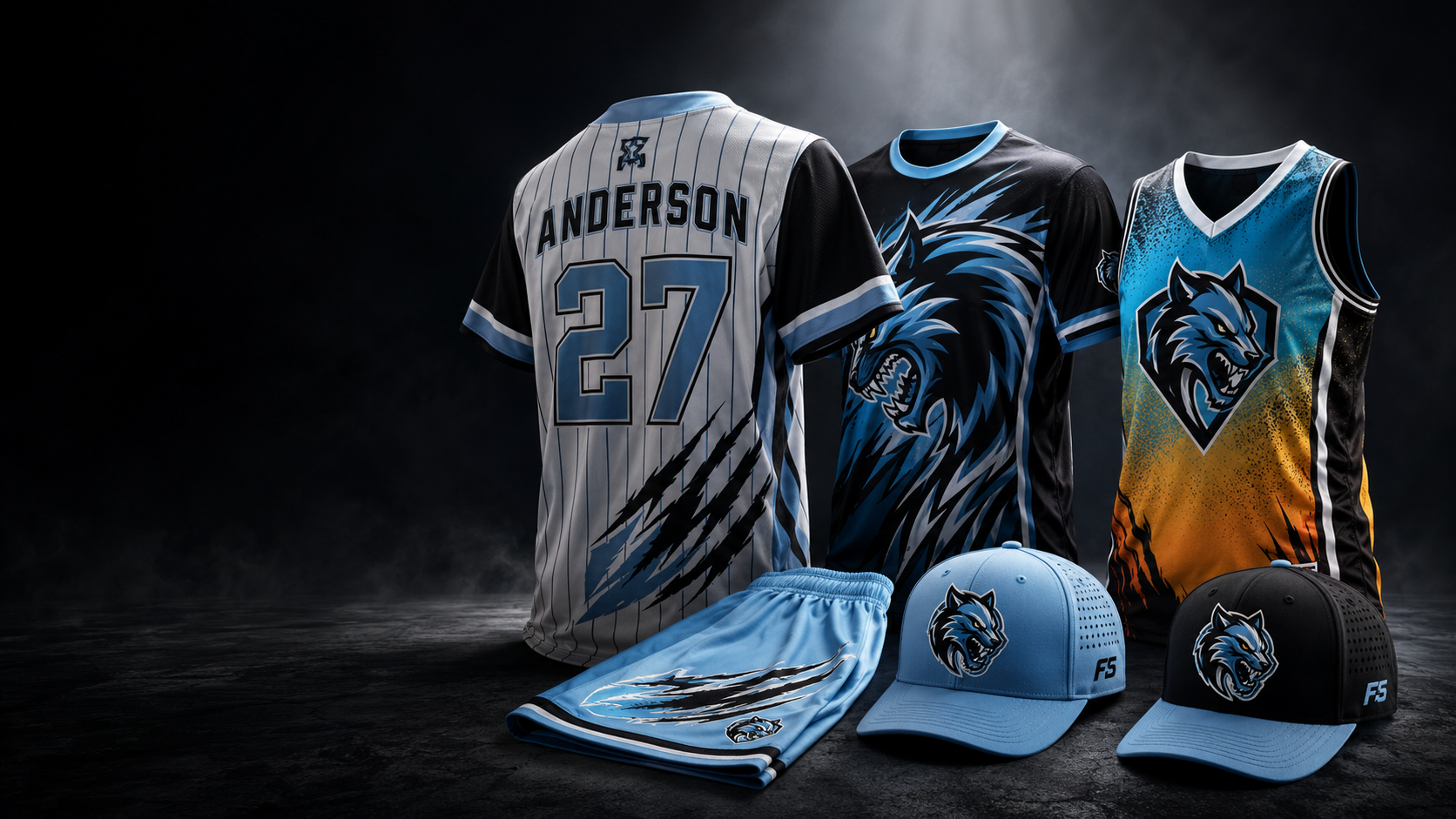Sublimated custom team jerseys with names and numbers — South Carolina