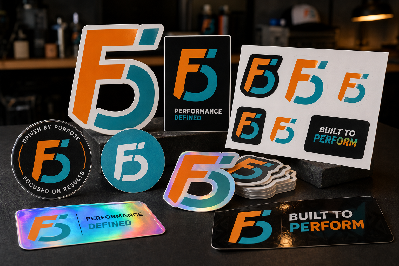 Custom stickers Columbia SC — die-cut vinyl stickers and labels