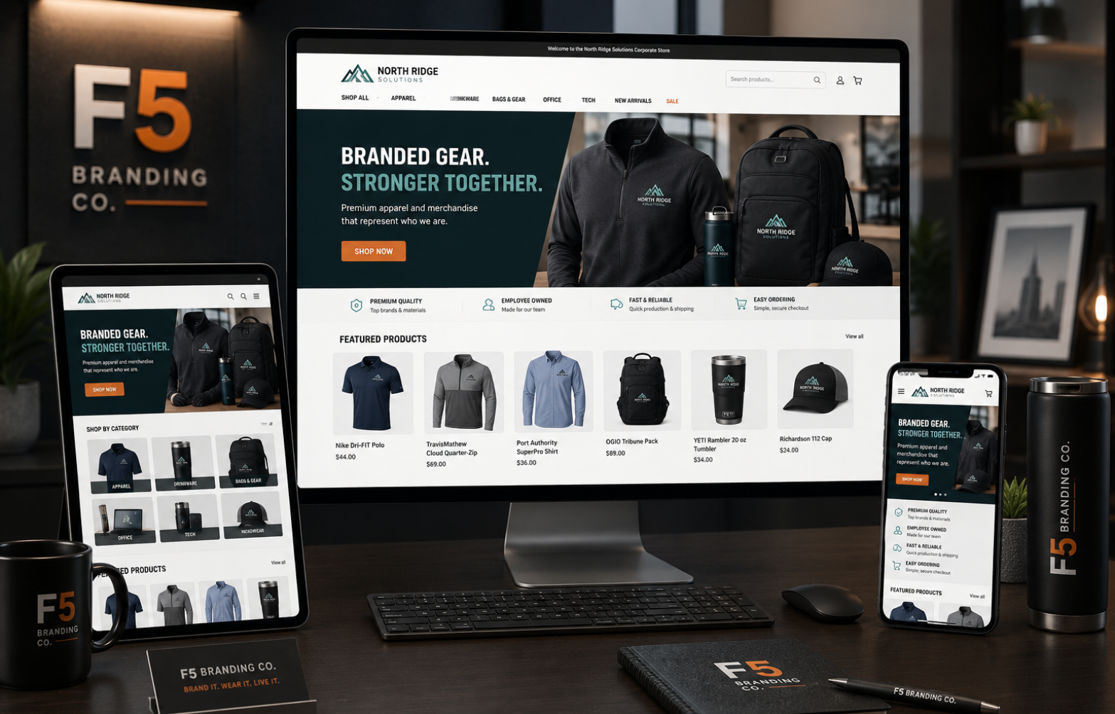 Corporate apparel store for Columbia SC businesses