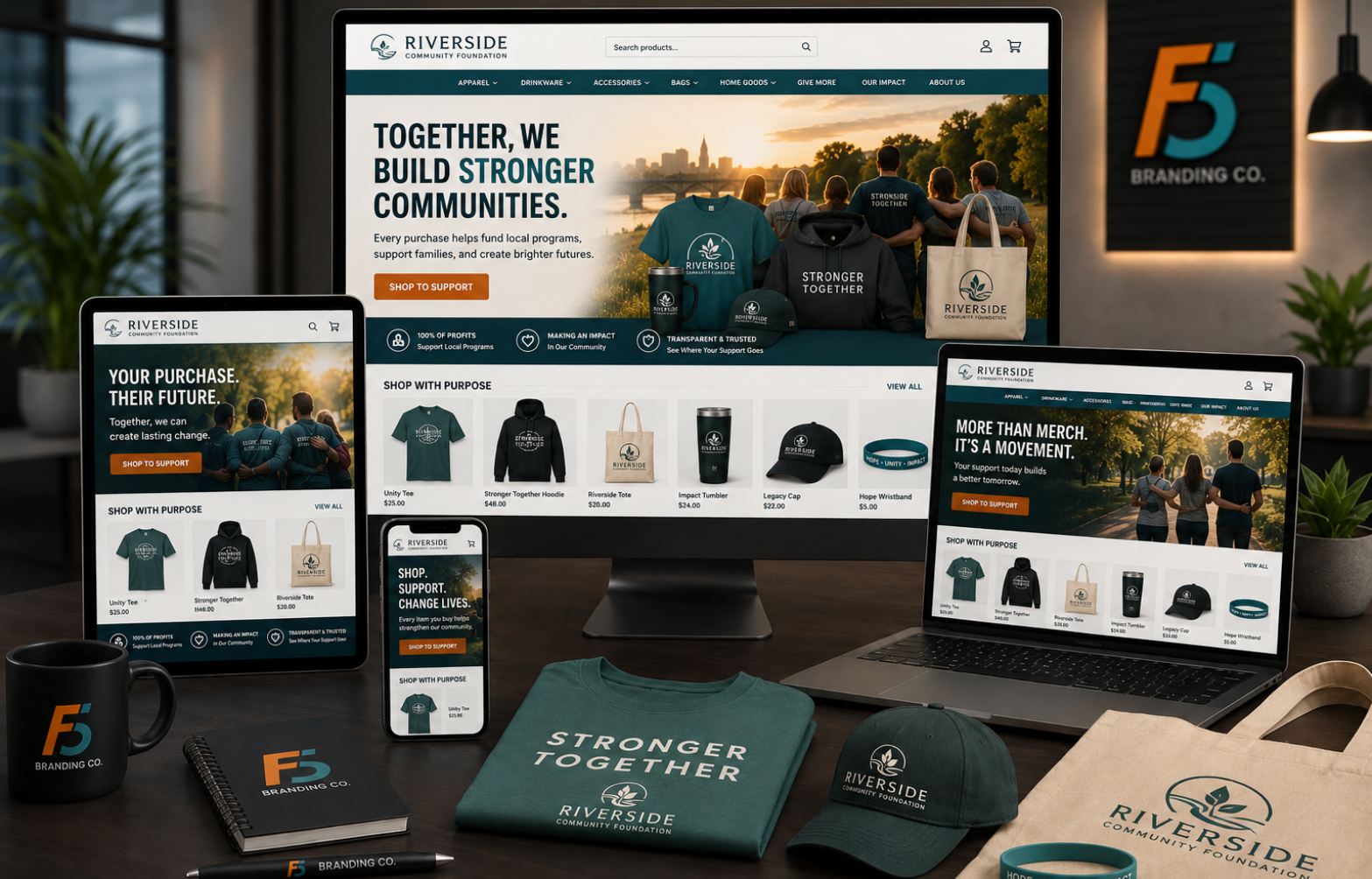 Fundraising team store option for Columbia SC non-profits and schools