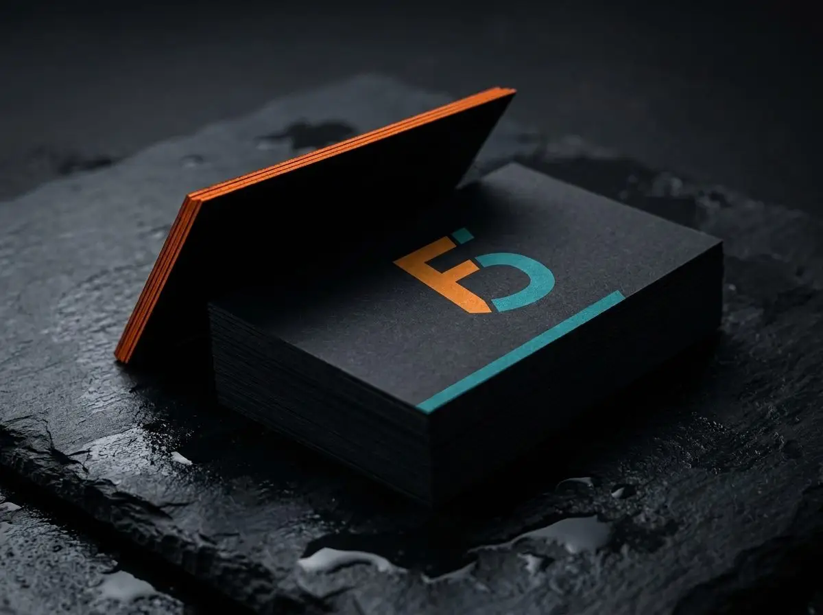 Business cards printing Columbia SC — stack of premium business cards